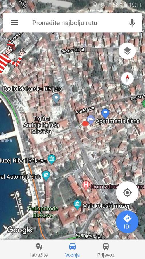 Apartments Hana Makarska Eksteriør billede